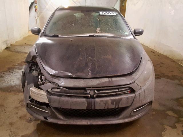 1C3CDFBBXFD221369 - 2015 DODGE DART SXT GRAY photo 9