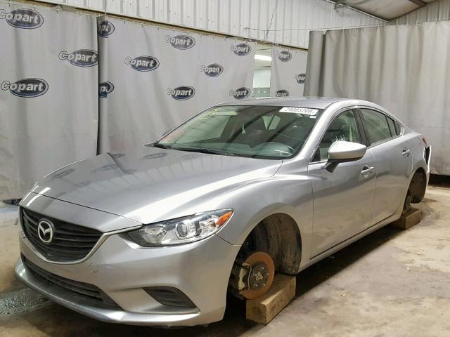 JM1GJ1U54F1187561 - 2015 MAZDA 6 SPORT GRAY photo 2