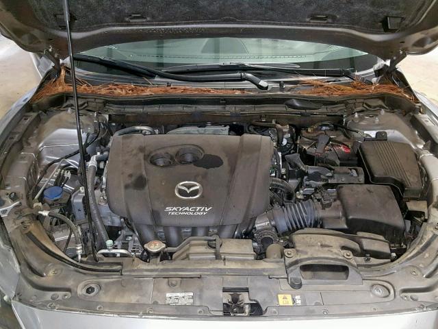 JM1GJ1U54F1187561 - 2015 MAZDA 6 SPORT GRAY photo 7