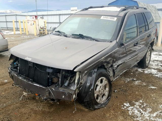 1J4G258S2XC788701 - 1999 JEEP GRAND CHER GRAY photo 2