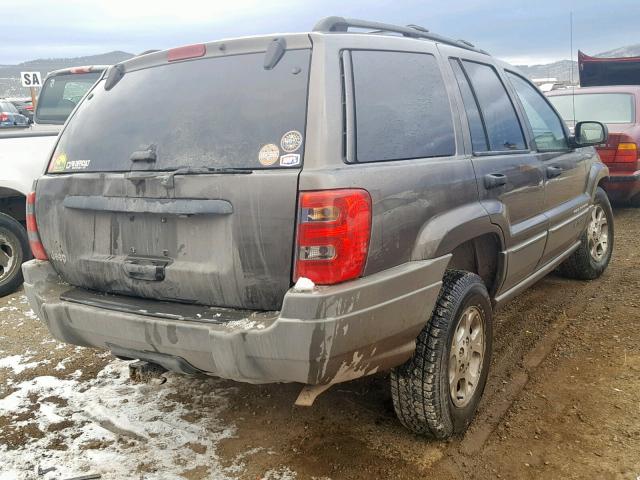 1J4G258S2XC788701 - 1999 JEEP GRAND CHER GRAY photo 4