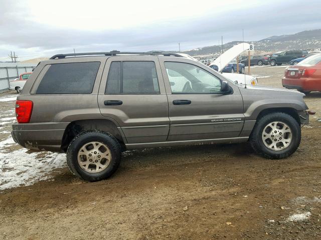 1J4G258S2XC788701 - 1999 JEEP GRAND CHER GRAY photo 9