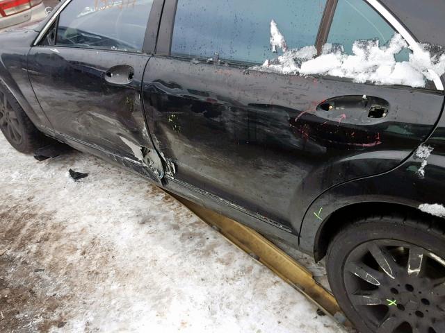 WDDNG86X77A108713 - 2007 MERCEDES-BENZ S 550 4MAT BLACK photo 10