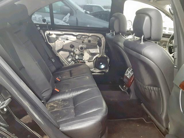 WDDNG86X77A108713 - 2007 MERCEDES-BENZ S 550 4MAT BLACK photo 6