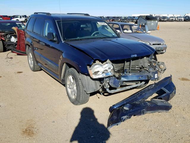 1J4GS48K86C287904 - 2006 JEEP GRAND CHER BLUE photo 1