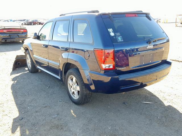 1J4GS48K86C287904 - 2006 JEEP GRAND CHER BLUE photo 3