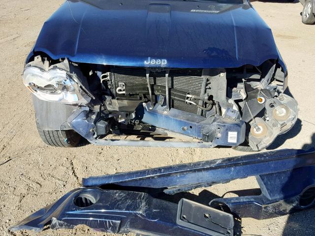 1J4GS48K86C287904 - 2006 JEEP GRAND CHER BLUE photo 9