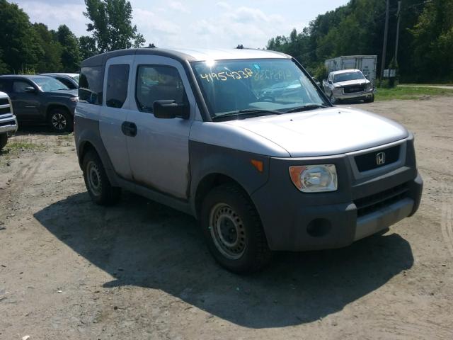 5J6YH27274L008643 - 2004 HONDA ELEMENT DX GRAY photo 1