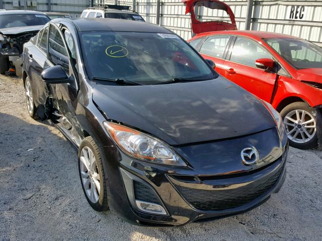 JM1BL1S63A1344568 - 2010 MAZDA 3 S BLACK photo 1