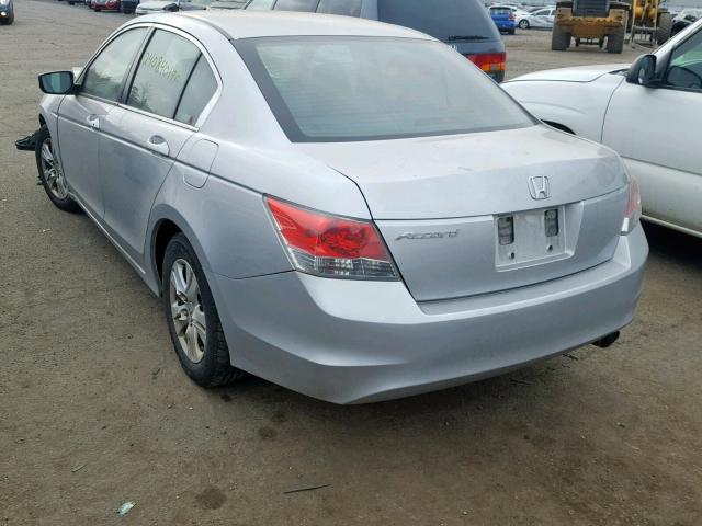 1HGCP26459A070312 - 2009 HONDA ACCORD LXP SILVER photo 3