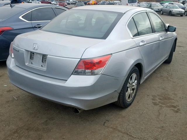 1HGCP26459A070312 - 2009 HONDA ACCORD LXP SILVER photo 4