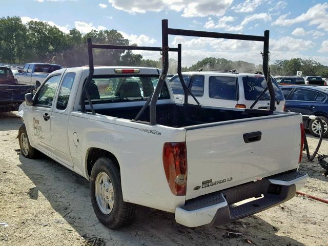 1GCCS199688160640 - 2008 CHEVROLET COLORADO WHITE photo 3