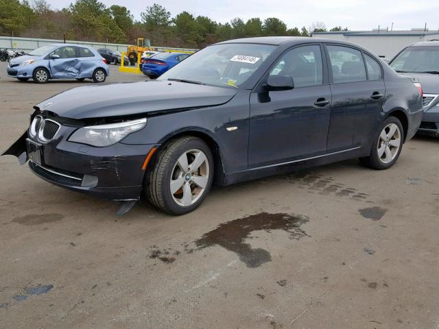 WBANV13548C150561 - 2008 BMW 528 XI BLACK photo 2