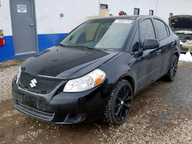 JS2YC5A20B6302112 - 2011 SUZUKI SX4 LE BLACK photo 2