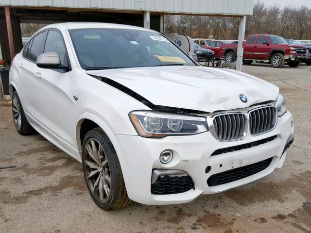 5UXXW7C58H0U25957 - 2017 BMW X4 XDRIVEM WHITE photo 1