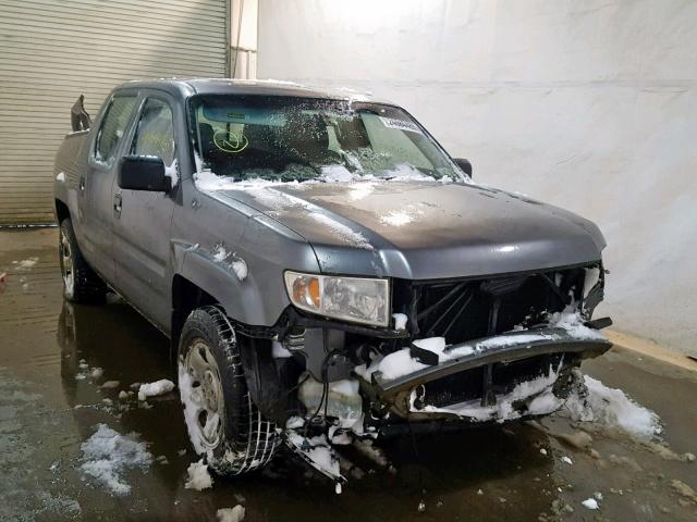 5FPYK16209B100231 - 2009 HONDA RIDGELINE GRAY photo 1