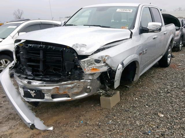 1C6RR7NT4HS800235 - 2017 RAM 1500 LARAM SILVER photo 2