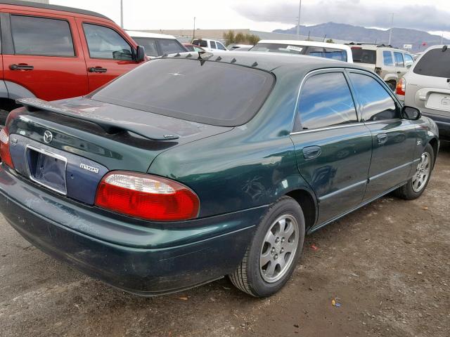 1YVGF22C915228836 - 2001 MAZDA 626 ES GREEN photo 4