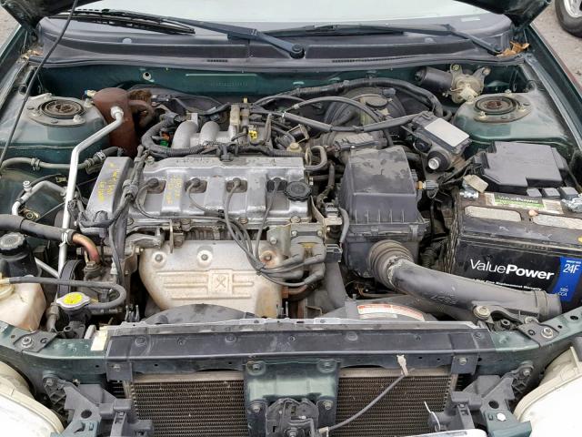 1YVGF22C915228836 - 2001 MAZDA 626 ES GREEN photo 7