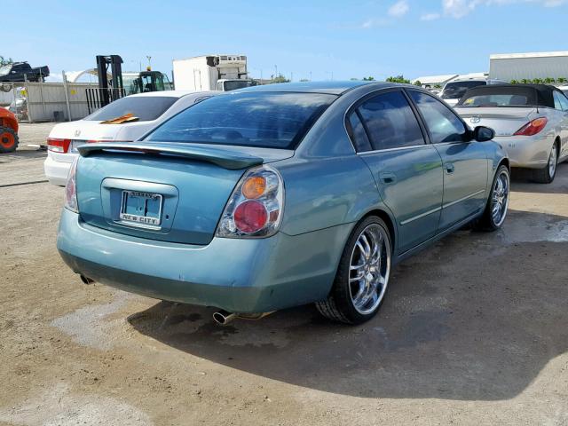 1N4BL11D12C113664 - 2002 NISSAN ALTIMA SE GREEN photo 4