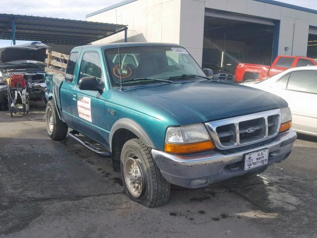 1FTZR15X7WPA63198 - 1998 FORD RANGER SUP GREEN photo 1