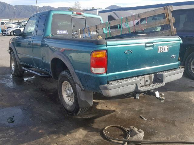 1FTZR15X7WPA63198 - 1998 FORD RANGER SUP GREEN photo 3