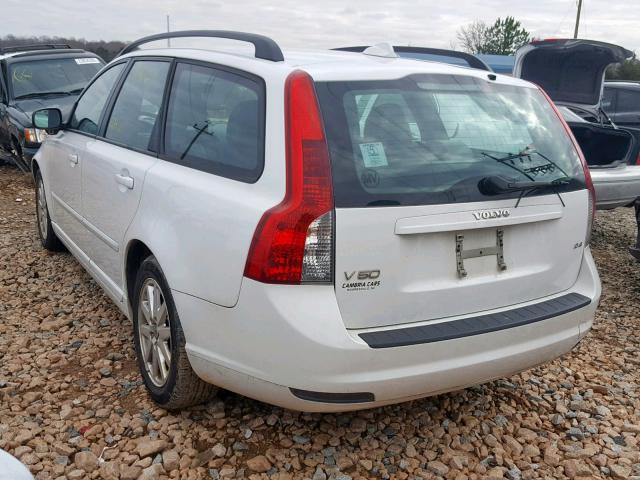 YV1MW382182411070 - 2008 VOLVO V50 2.4I WHITE photo 3