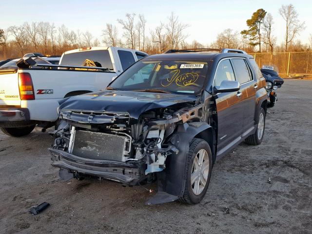 2CTFLHEY7A6299515 - 2010 GMC TERRAIN SL BLACK photo 2