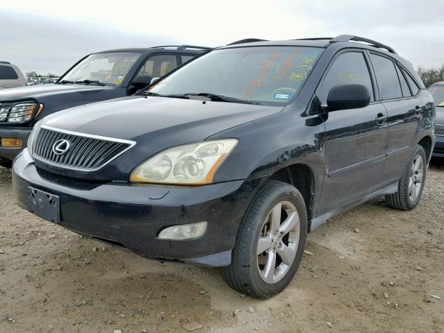 2T2GA31U55C028822 - 2005 LEXUS RX 330 BLACK photo 2