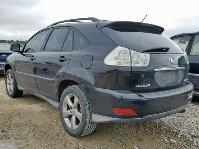 2T2GA31U55C028822 - 2005 LEXUS RX 330 BLACK photo 3