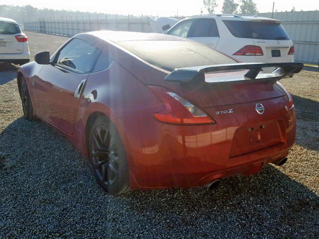 JN1AZ4EH6GM930491 - 2016 NISSAN 370Z BASE RED photo 3