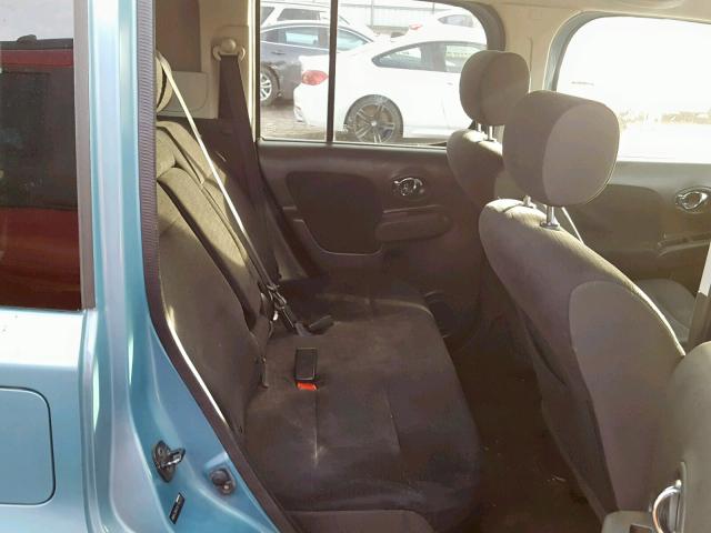 JN8AZ2KR1AT162242 - 2010 NISSAN CUBE BASE TURQUOISE photo 6