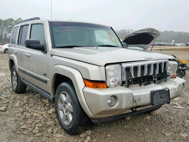 1J8HH48KX7C672982 - 2007 JEEP COMMANDER SILVER photo 1