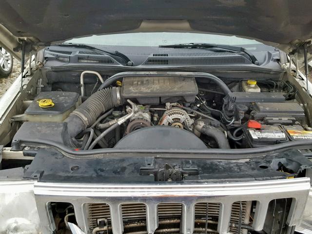 1J8HH48KX7C672982 - 2007 JEEP COMMANDER SILVER photo 7