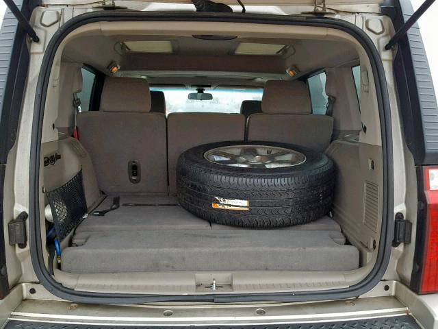 1J8HH48KX7C672982 - 2007 JEEP COMMANDER SILVER photo 9