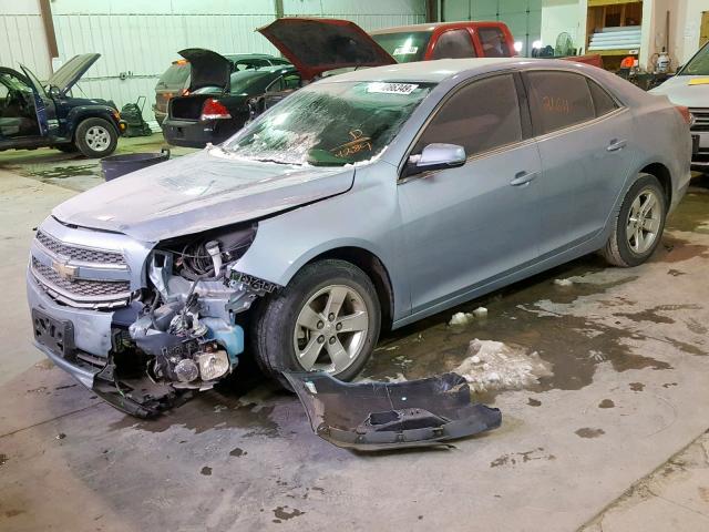 1G11C5SAXDU119289 - 2013 CHEVROLET MALIBU 1LT 蓝色 照片 2