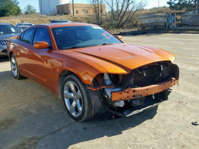 2B3CL5CT7BH609884 - 2011 DODGE CHARGER R/ ORANGE photo 1