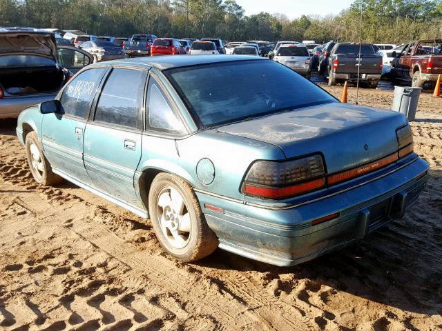 1G2WJ52M8TF236180 - 1996 PONTIAC GRAND PRIX GREEN photo 3