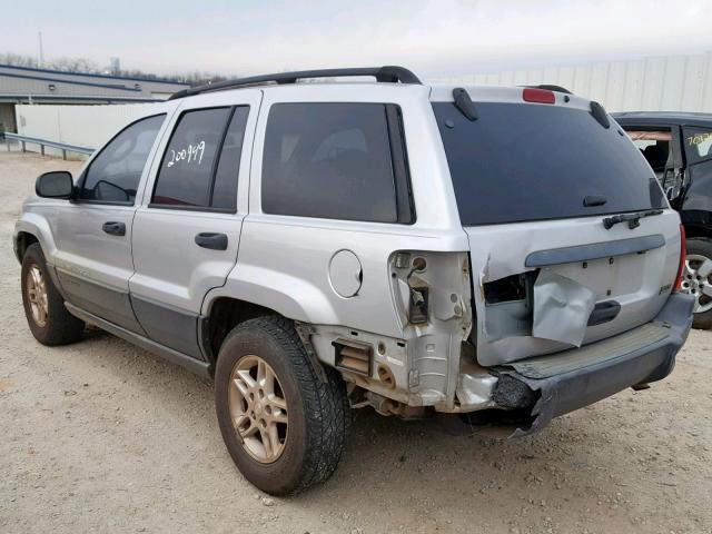 1J4GX48S33C543217 - 2003 JEEP GRAND CHER SILVER photo 3