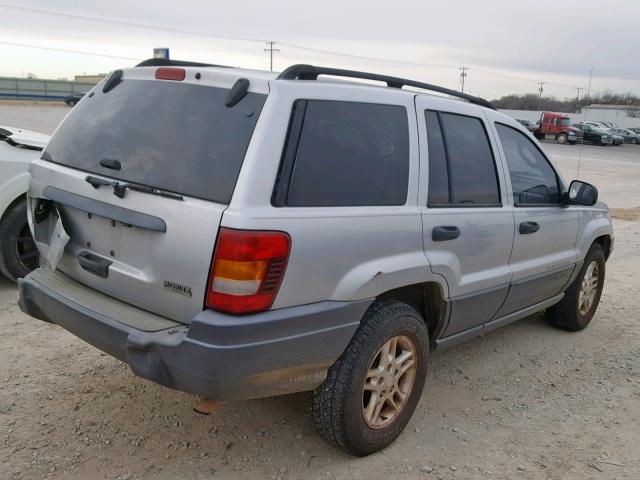 1J4GX48S33C543217 - 2003 JEEP GRAND CHER SILVER photo 4