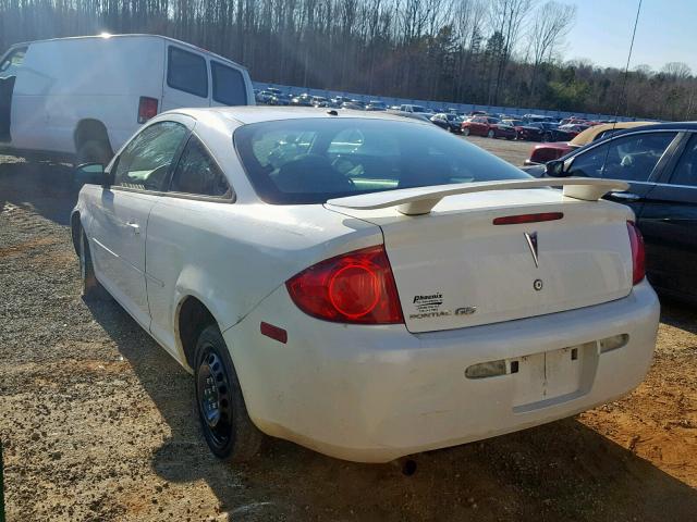 1G2AL18F987211182 - 2008 PONTIAC G5 WHITE photo 3