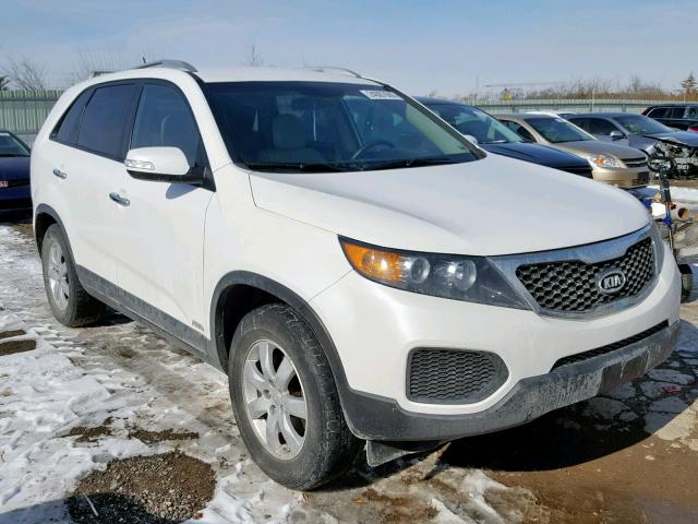 5XYKTDA22CG297200 - 2012 KIA SORENTO BA WHITE photo 1