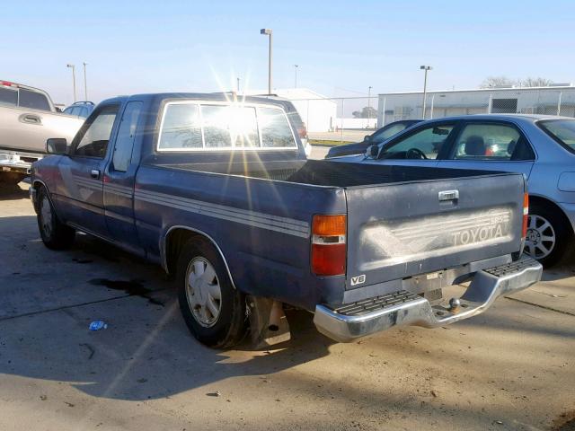 JT4VN93G3L5015166 - 1990 TOYOTA PICKUP 1/2 BLUE photo 3