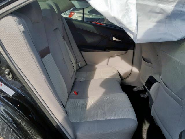 4T4BF1FK7CR171106 - 2012 TOYOTA CAMRY BASE Սև լուսանկար 6