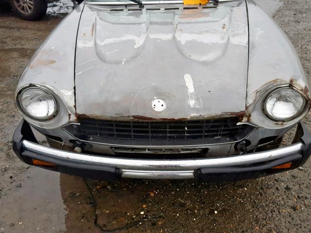 124CS20157642 - 1978 FIAT SPYDER GRAY photo 7