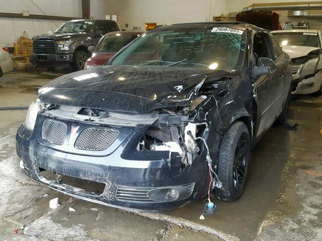 1G2AS18H697282801 - 2009 PONTIAC G5 BLACK photo 2