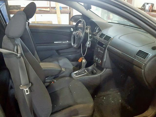 1G2AS18H697282801 - 2009 PONTIAC G5 BLACK photo 5