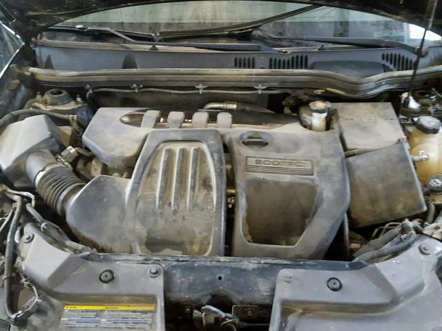 1G2AS18H697282801 - 2009 PONTIAC G5 BLACK photo 7