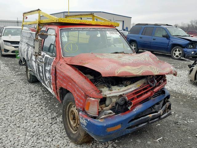 JT4RN93P8P5078335 - 1993 TOYOTA PICKUP 1/2 RED photo 1