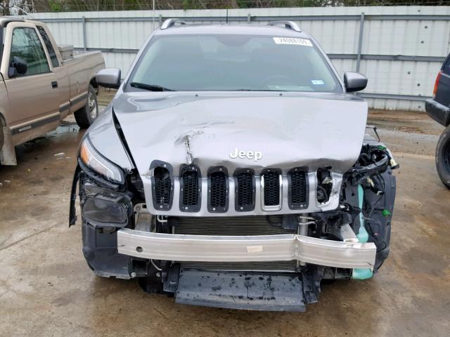 1C4PJLCB5HW607482 - 2017 JEEP CHEROKEE L BLACK photo 9